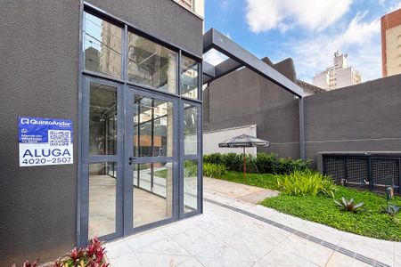 Studio para alugar com 30m², 1 quarto e sem vagafachada do predio