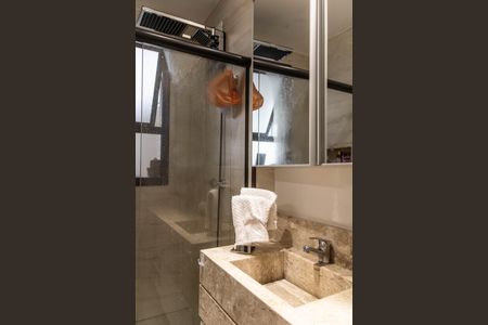 Apartamento para alugar com 142m², 2 quartos e 2 vagasBanheiro da Suíte