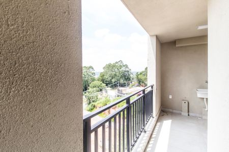 Varanda de apartamento para alugar com 1 quarto, 43m² em Outeiro de São Fernando, Barueri
