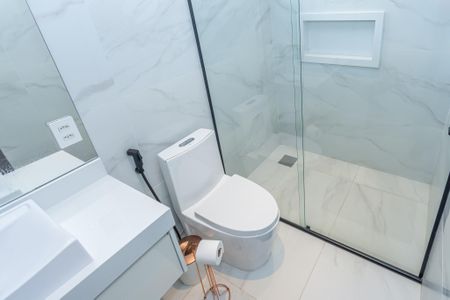 Casa para alugar com 248m², 3 quartos e 2 vagasBanheiro da Suíte 