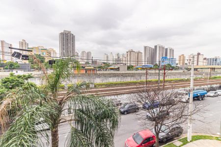Varanda - Vista de apartamento para alugar com 1 quarto, 27m² em Belenzinho, São Paulo