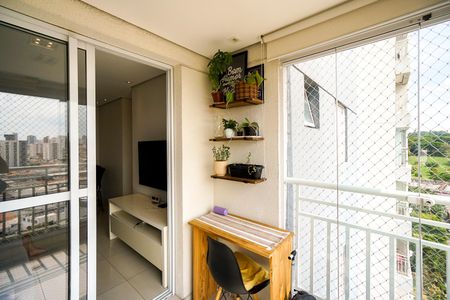 Varanda de apartamento à venda com 2 quartos, 54m² em Vila Carrão, São Paulo