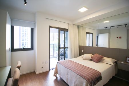 Suíte  de kitnet/studio para alugar com 1 quarto, 26m² em Indianópolis, São Paulo