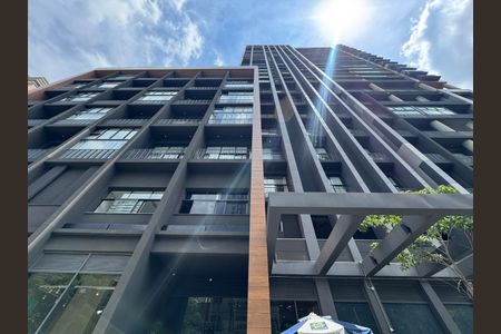 Studio para alugar com 26m², 1 quarto e sem vaga Studio para alugar com 26m², 1 quarto e sem vagaFachada