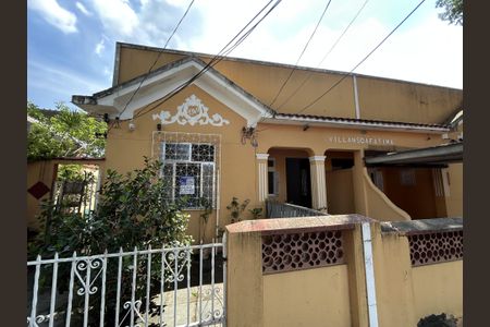 Casa para alugar com 65m², 2 quartos e sem vagaFachada + plaquinha