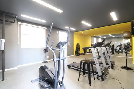 Apartamento para alugar com 37m², 2 quartos e sem vagaAcademia