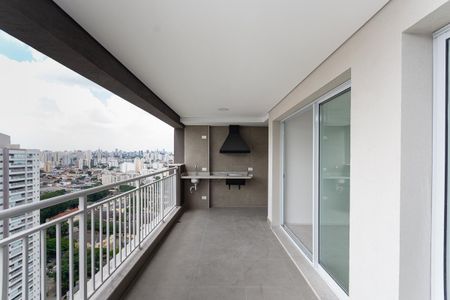 Varanda Gourmet de apartamento para alugar com 3 quartos, 91m² em Vila Anastácio, São Paulo