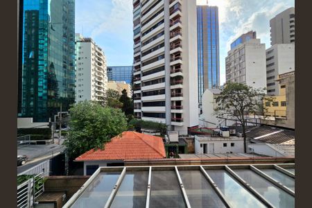 Apartamento para alugar com 117m², 2 quartos e 2 vagasVista da Sala