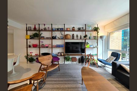 Apartamento para alugar com 117m², 2 quartos e 2 vagasSala