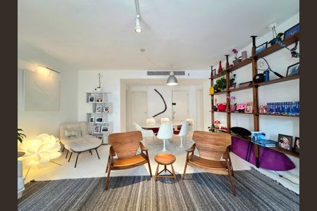 Apartamento para alugar com 117m², 2 quartos e 2 vagasSala