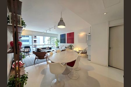 Apartamento para alugar com 117m², 2 quartos e 2 vagasSala