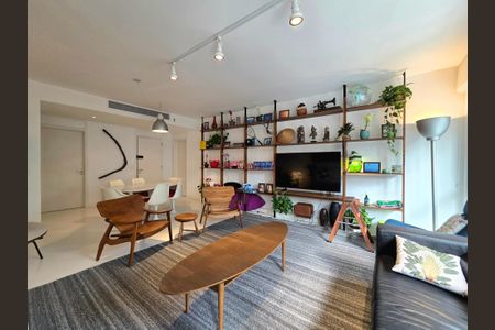 Apartamento para alugar com 117m², 2 quartos e 2 vagasSala