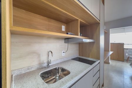Studio à venda com 27m², 1 quarto e sem vagaCozinha