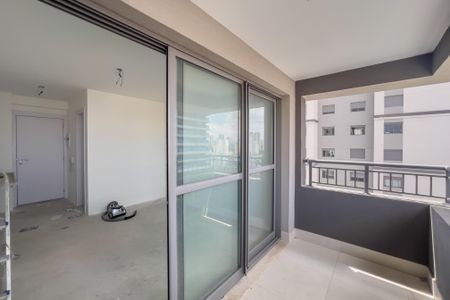 Studio à venda com 27m², 1 quarto e sem vagaVaranda