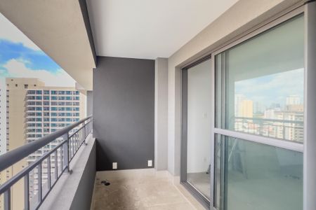 Studio à venda com 27m², 1 quarto e sem vagaVaranda