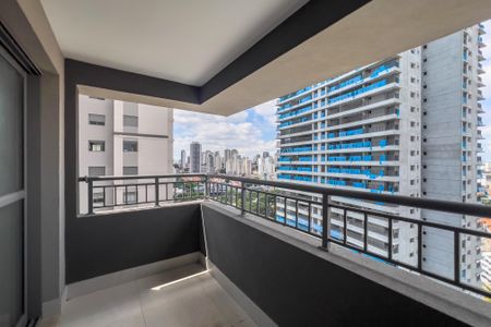 Studio à venda com 27m², 1 quarto e sem vagaVaranda