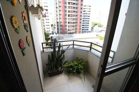 Sala - Sacada de apartamento para alugar com 1 quarto, 64m² em Cambuí, Campinas