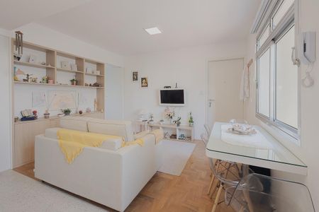 Sala de apartamento à venda com 1 quarto, 36m² em Pinheiros, São Paulo