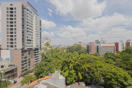 Vista do Quarto de apartamento à venda com 1 quarto, 36m² em Pinheiros, São Paulo