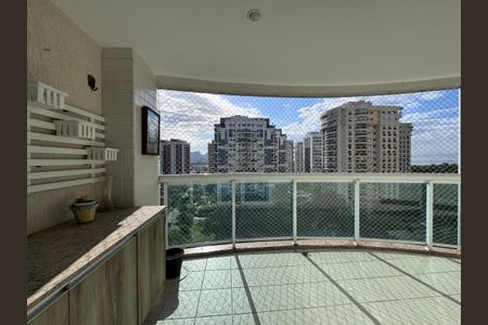 Varanda de apartamento para alugar com 2 quartos, 75m² em Barra da Tijuca, Rio de Janeiro
