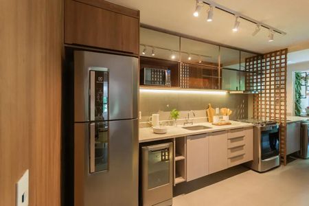 Cozinha de casa de condomínio à venda com 3 quartos, 106m² em Tijuca, Rio de Janeiro