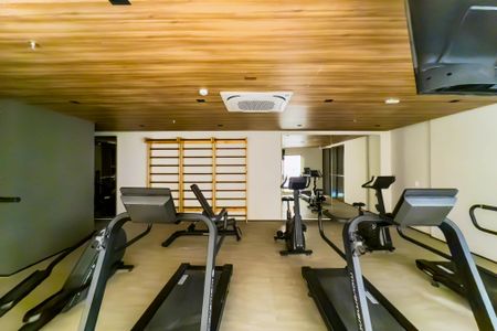 Studio para alugar com 24m², 1 quarto e sem vagaAcademia