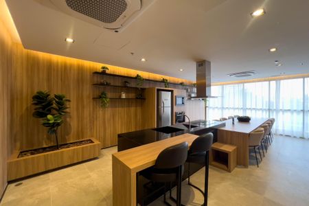 Studio para alugar com 24m², 1 quarto e sem vagaSalão de festas