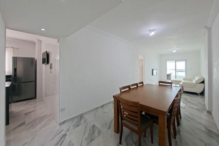 Sala de apartamento para alugar com 3 quartos, 104m² em Guilhermina, Praia Grande