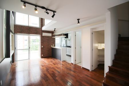 Sala de apartamento à venda com 1 quarto, 77m² em Vila Nova Conceição, São Paulo