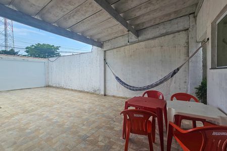 Área de Lazer privativa de casa para alugar com 3 quartos, 80m² em Balneario Praia do Perequê, Guarujá