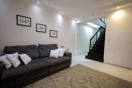 Sala de casa à venda com 4 quartos, 239m² em Parque Sao Vicente, Santo André