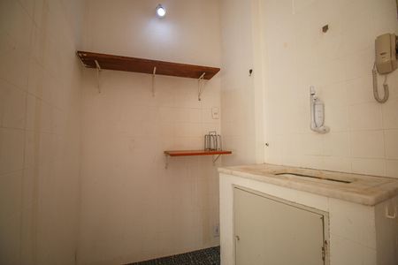 Cozinha de apartamento para alugar com 1 quarto, 21m² em Tijuca, Rio de Janeiro
