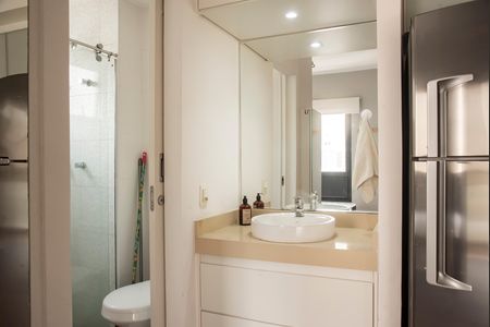 Studio à venda com 32m², 1 quarto e 1 vagaLavatório/Banheiro