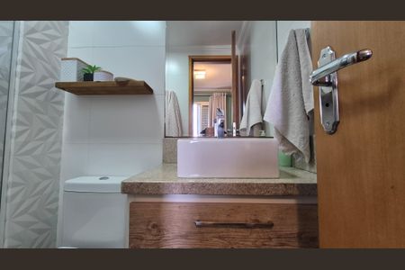 Apartamento à venda com 67m², 3 quartos e 1 vagaBanheiro da suíte