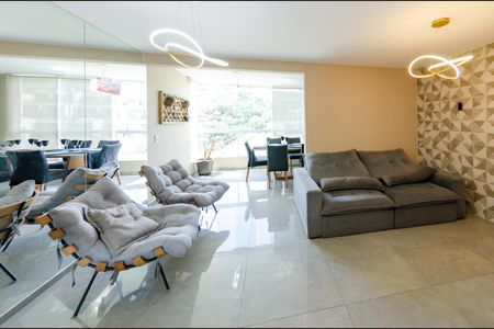 Sala de apartamento para alugar com 3 quartos, 83m² em Buritis, Belo Horizonte