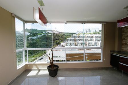 Varanda da Sala de apartamento para alugar com 3 quartos, 83m² em Buritis, Belo Horizonte