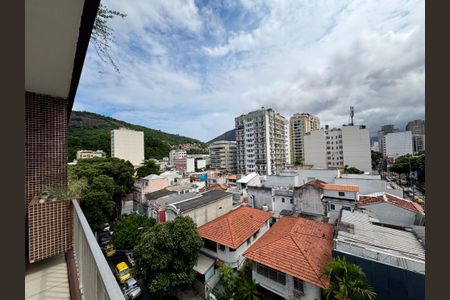 Varanda da sala - vista de apartamento para alugar com 2 quartos, 79m² em Botafogo, Rio de Janeiro