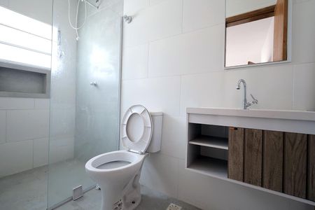 Casa para alugar com 80m², 2 quartos e 1 vagaBanheiro Quarto Suíte