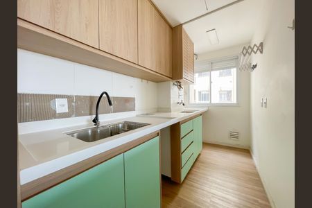 Apartamento à venda com 49m², 2 quartos e 1 vagaCozinha e Área de Serviço