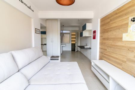 Sala de apartamento para alugar com 1 quarto, 60m² em Centro, Campinas
