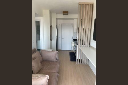 Sala de apartamento à venda com 1 quarto, 33m² em Santo Amaro, São Paulo