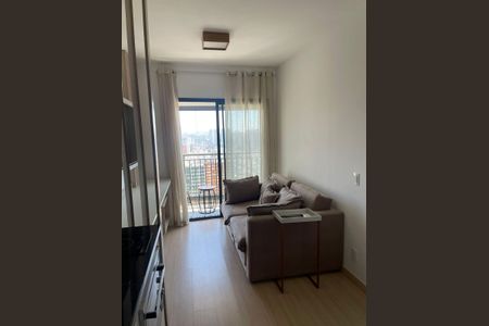Sala de apartamento à venda com 1 quarto, 33m² em Santo Amaro, São Paulo