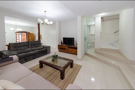 Sala de casa à venda com 4 quartos, 284m² em São Bento, Belo Horizonte