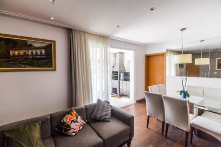 Sala  de apartamento à venda com 3 quartos, 123m² em Alphaville, Santana de Parnaíba