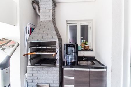 Varanda gourmet de apartamento à venda com 3 quartos, 123m² em Alphaville, Santana de Parnaíba