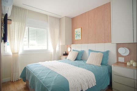 Suíte de apartamento à venda com 3 quartos, 71m² em Jardim do Salso, Porto Alegre