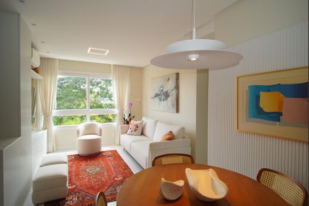 Sala de apartamento à venda com 3 quartos, 71m² em Jardim do Salso, Porto Alegre