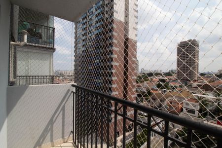 Varanda da Sala de apartamento à venda com 2 quartos, 52m² em Vila Augusta, Guarulhos
