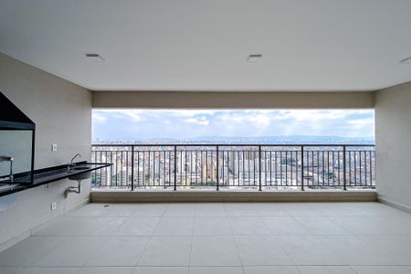 Varanda da Sala de apartamento à venda com 3 quartos, 111m² em Brás, São Paulo