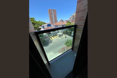 Sacada de casa de condomínio para alugar com 1 quarto, 33m² em Macuco, Santos